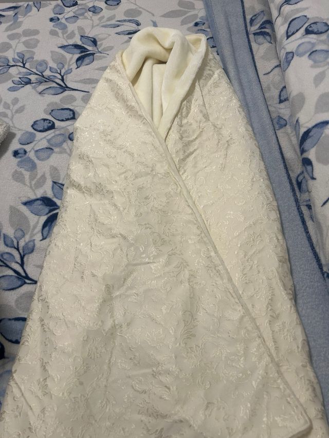 Tocado Fallera Beige Casi Nuevo