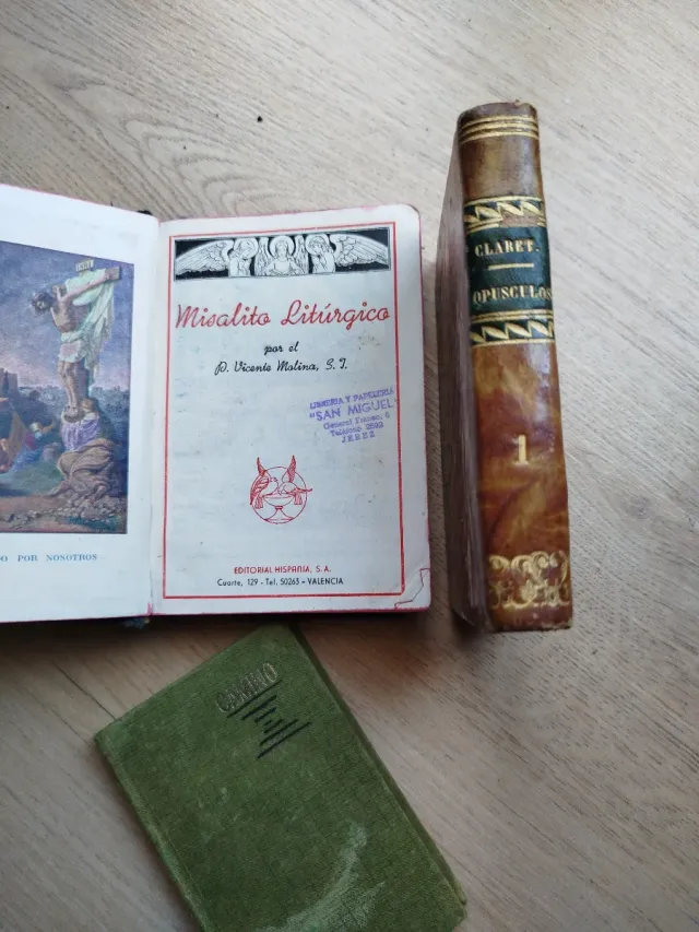 Lote 15 libros religiosos