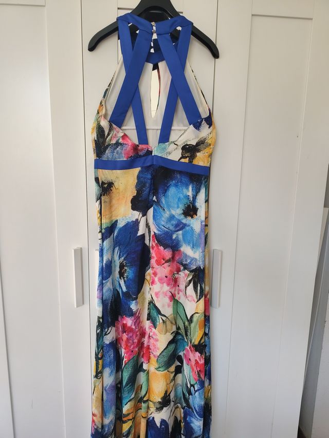 Vestido largo Olimara floral