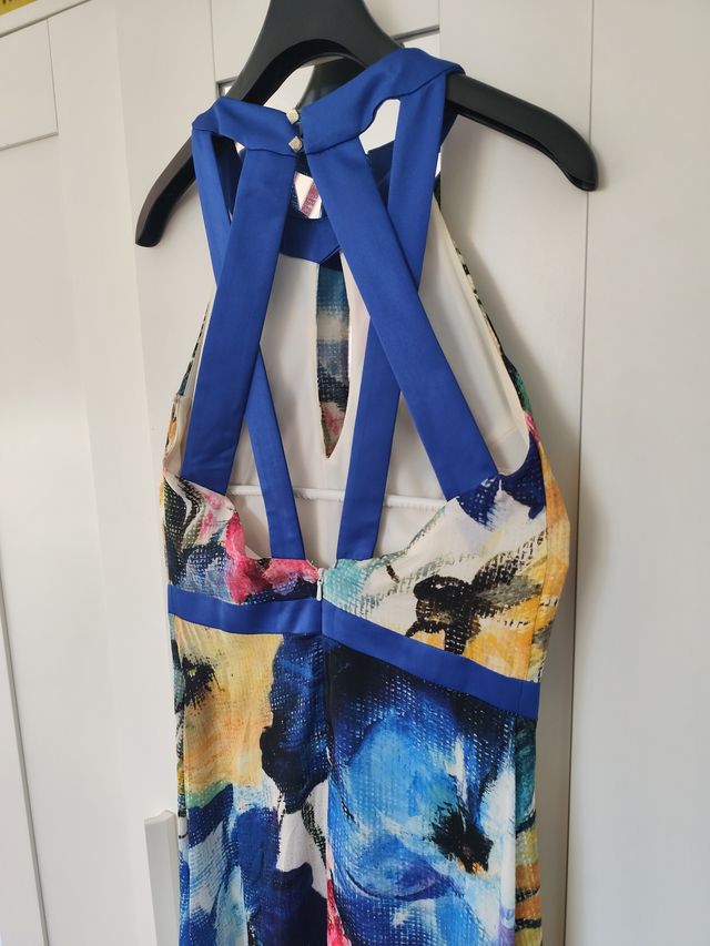 Vestido largo Olimara floral