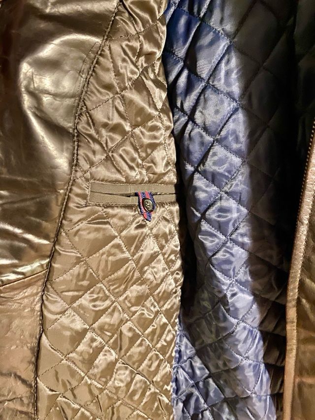 Chaqueta Cuero Tommy Hilfiger Hombre M