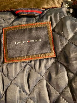 Chaqueta Cuero Tommy Hilfiger Hombre M