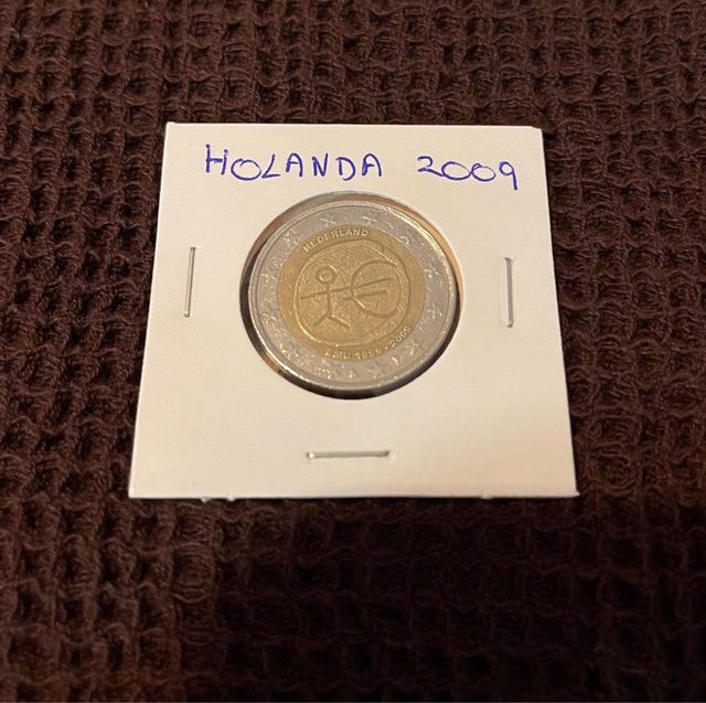 Monedas conmemorativas Italia,Holanda,Bélgica ....