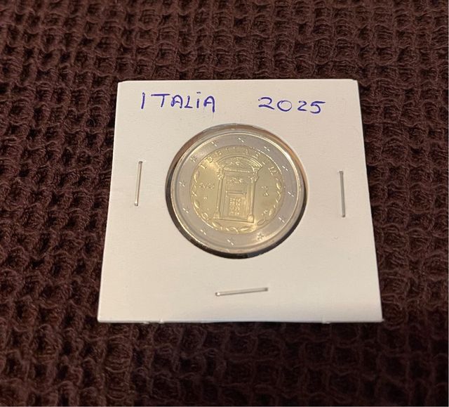 Monedas conmemorativas Italia,Holanda,Bélgica ....