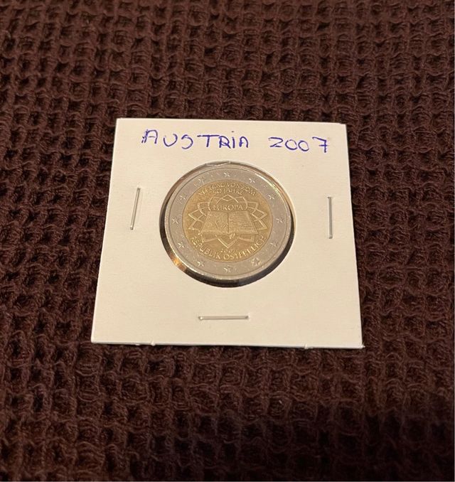 Monedas conmemorativas Italia,Holanda,Bélgica ....