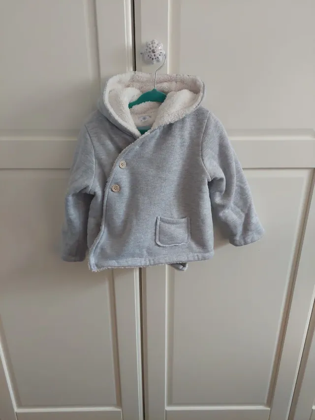 Chaqueta niño 2 años gris