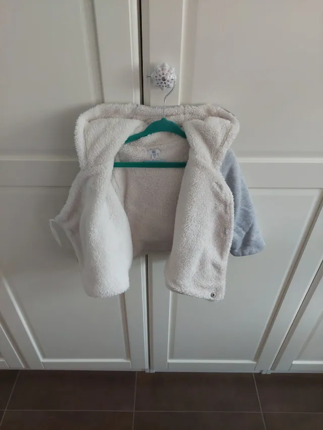 Chaqueta niño 2 años gris