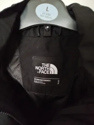 Abrigo plumas The North Face mujer negro
