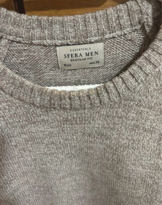 Jersey Sfera Gris Hombre Talla M