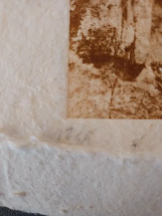 Litografía numerada