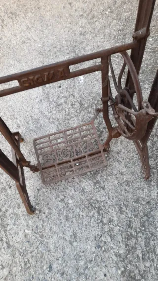 Pedal Máquina Coser Sigma Hierro Fundido