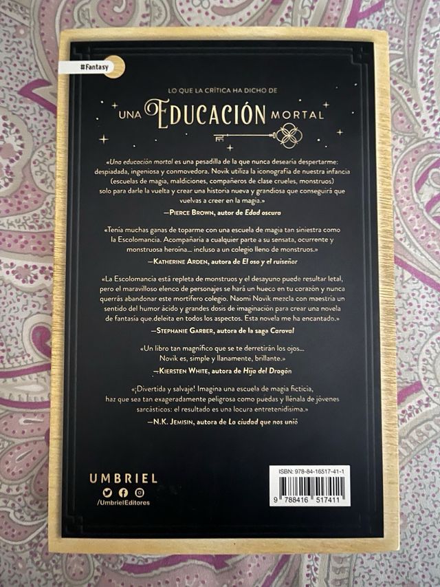 Una educación mortal: Primera lección de Escolo...