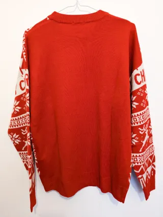 Jersey Navideño Tezenis Rojo y Blanco