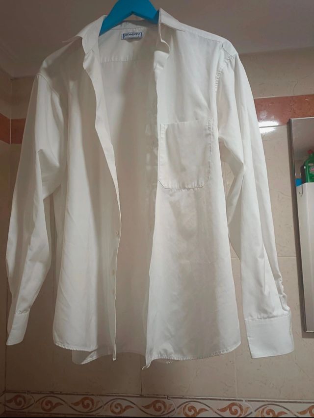 Camisa Yves Saint Laurent Vintage Blanca