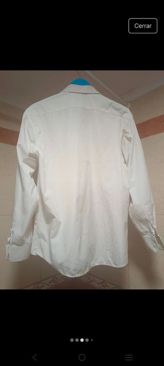 Camisa Yves Saint Laurent Vintage Blanca