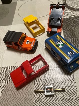 Lote carrocerías Scalextric STS Exin