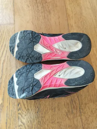 Zapatillas Asics Mujer Talla 38 Negras Rosas