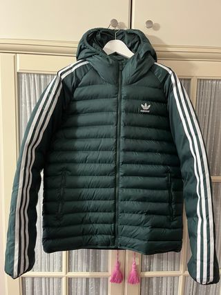 Plumífero Adidas Verde