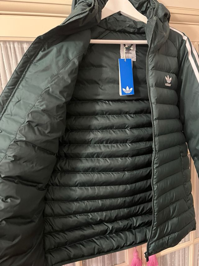 Plumífero Adidas Verde
