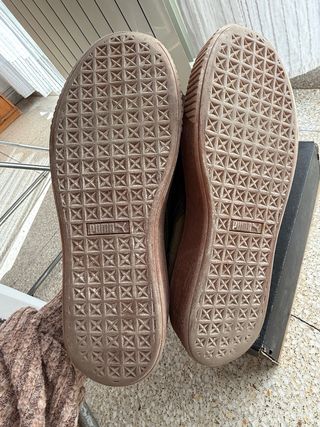 Zapatillas Puma Marrones/Verdes