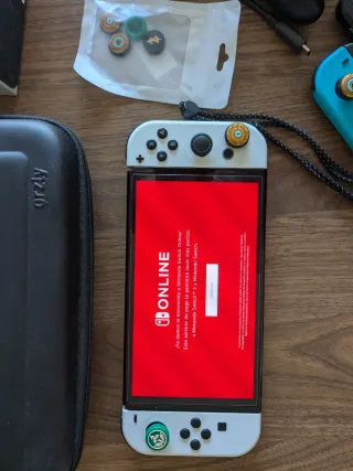 Nintendo Switch OLED Blanca con set accesorios