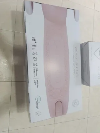 Patinete y Casco Banwood Rosa