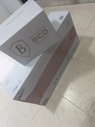 Patinete y Casco Banwood Rosa