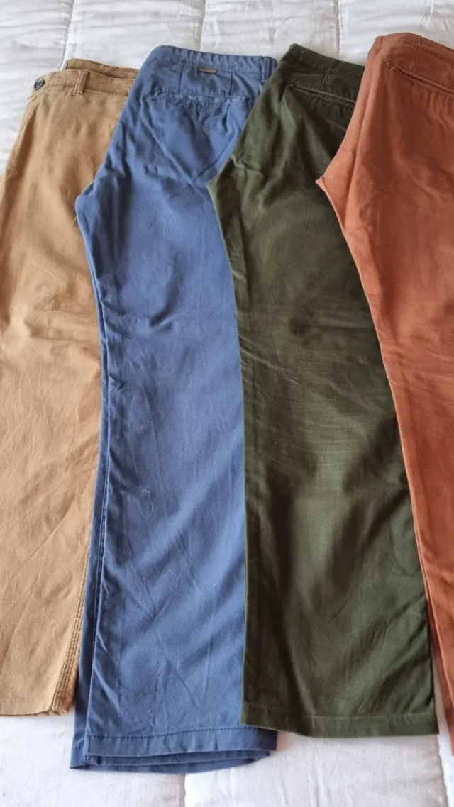 Lote 4 Pantalones Hombre T44-48