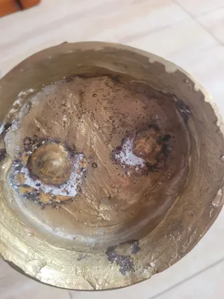 Figura Buda Danza Bronce