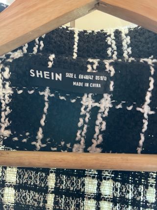 Completo giacca e pantaloncino fantasia