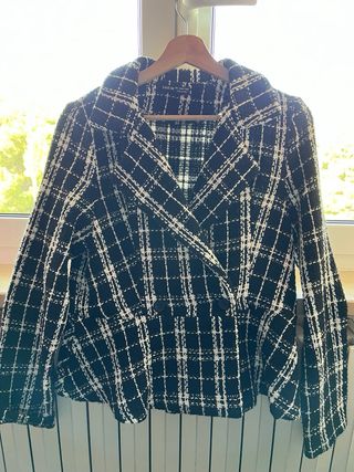 Completo giacca e pantaloncino fantasia