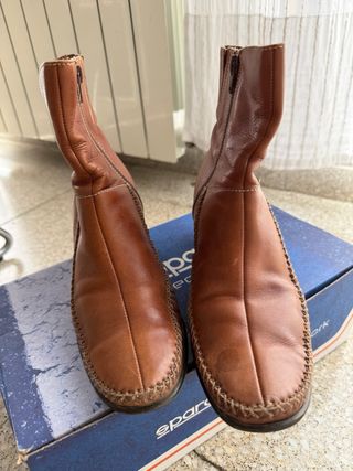 Botines Pikolinos Marrones Mujer