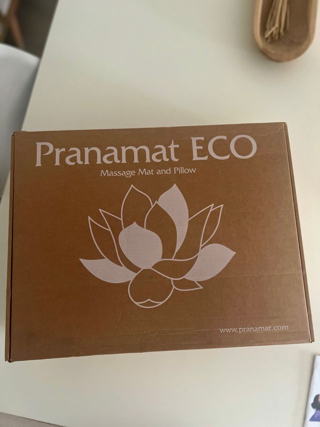 Set Masaje Pranamat Eco turquesa y verde 