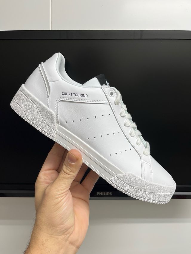 Zapatillas Adidas Court Torino Blancas