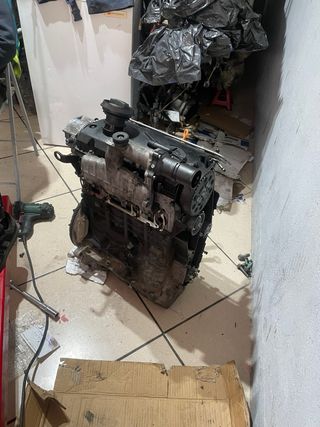 Motor completo con caja y turbo