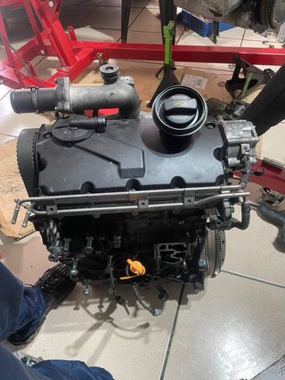 Motor completo con caja y turbo