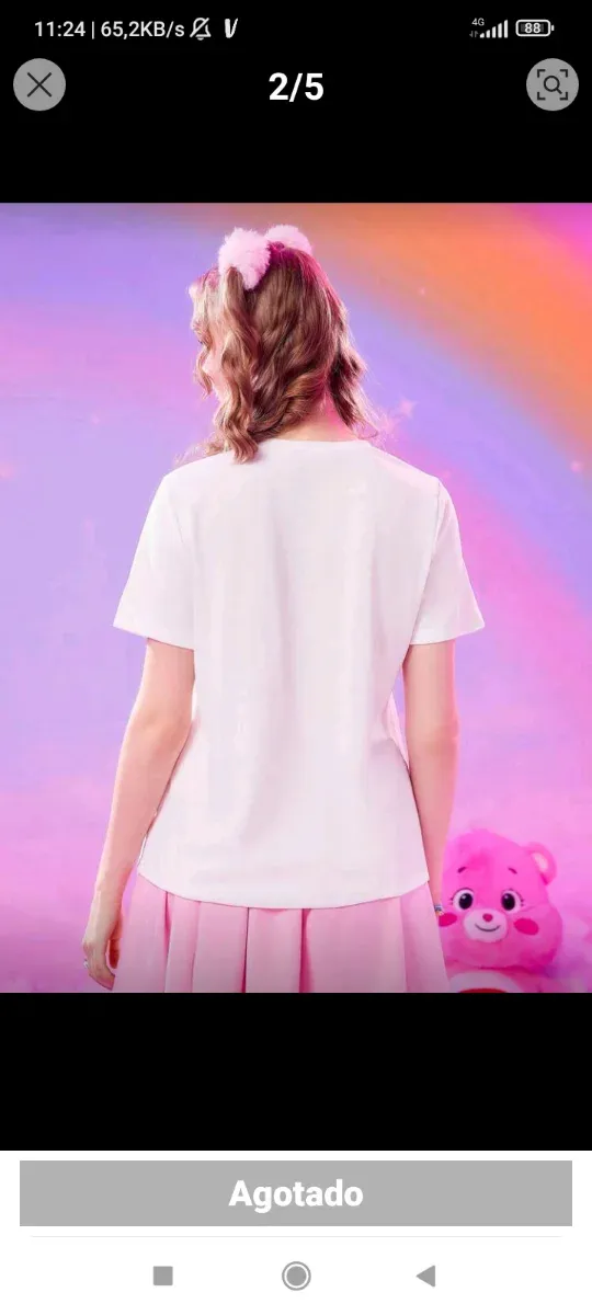 Camiseta Care Bears Talla Única