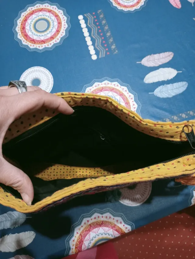 Bolso étnico Indio multicolor