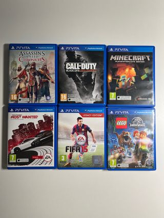 Lote 6 Giochi PS Vita