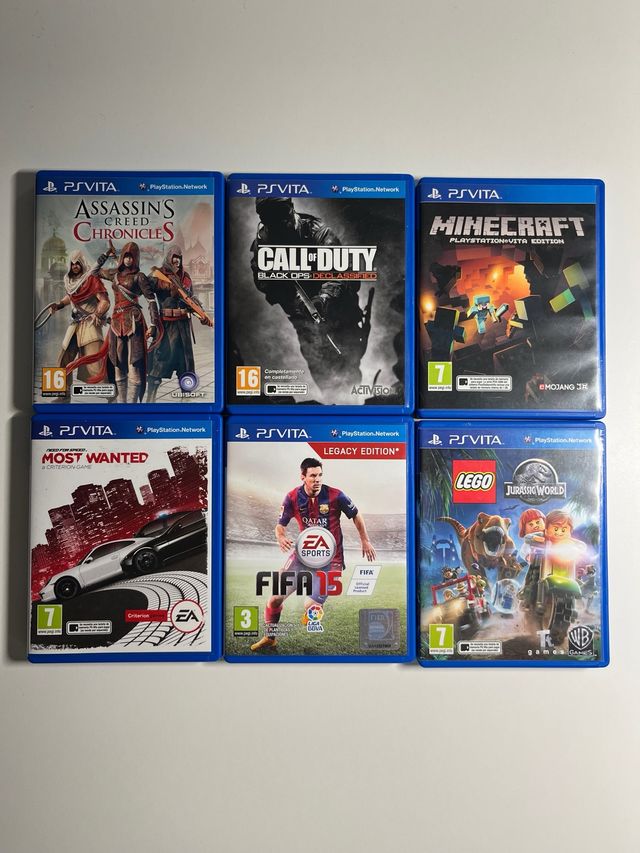 Lote 6 Giochi PS Vita