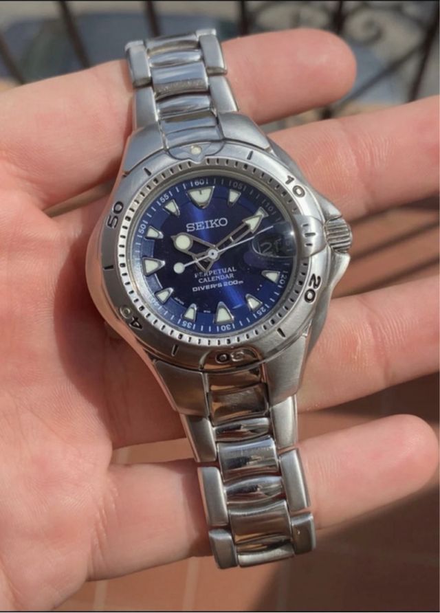 Reloj Seiko Perpetual Calendar Diver's 200m