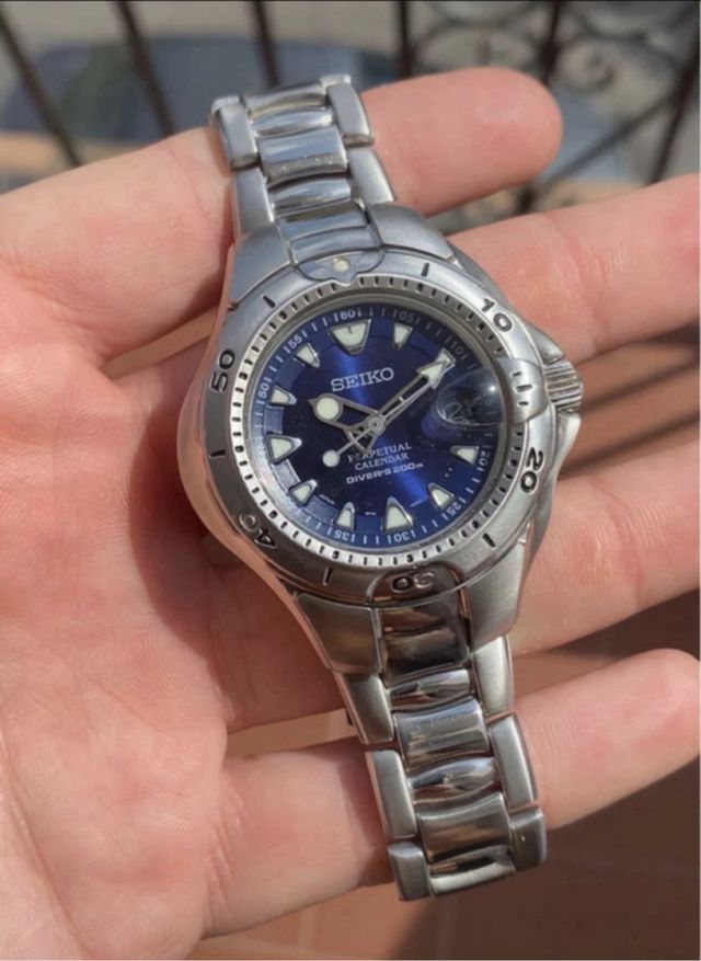Reloj Seiko Perpetual Calendar Diver's 200m