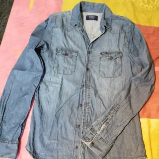 Camisa vaquera Pull&Bear hombre