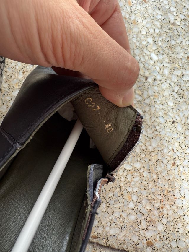 Botines El Naturalista azul marino Talla 38y