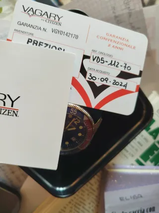 Orologio Vagary by Citizen Nero