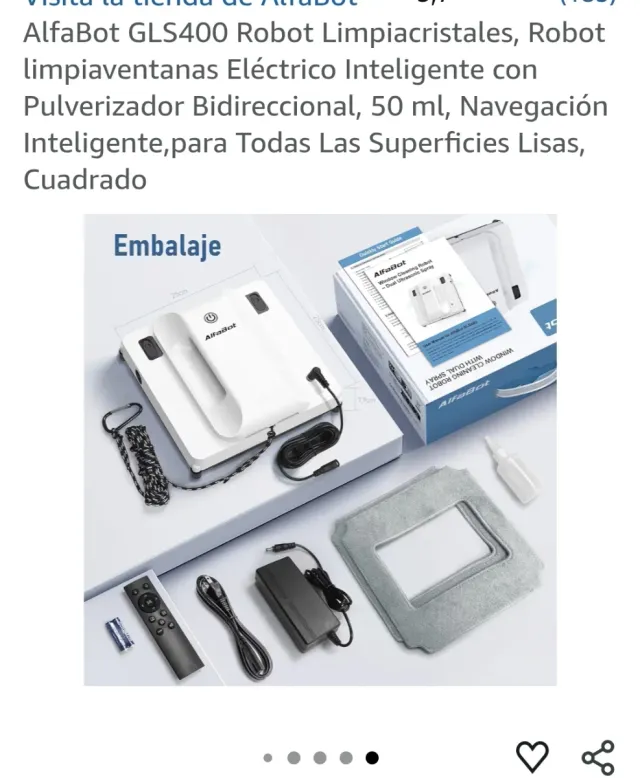 Robot Limpia Cristales AlfaBot GLS400