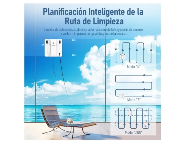 Robot Limpia Cristales AlfaBot GLS400