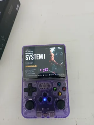 Consola Retro R36S Morada