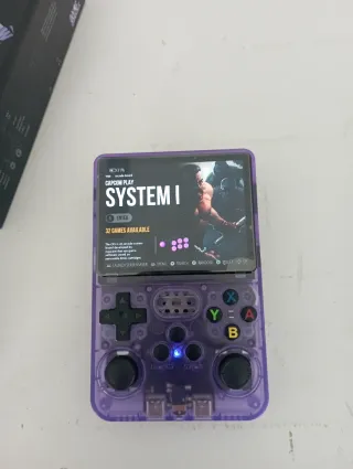 Consola Retro R36S Morada