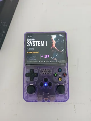 Consola Retro R36S Morada